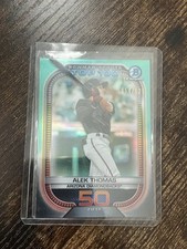 2021 Bowman Chrome ALEK THOMAS Scouts Top 100 Aqua Refractor 122/125