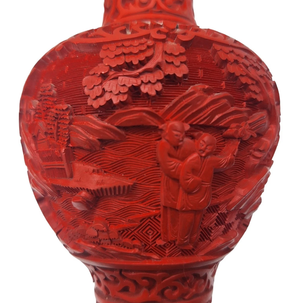 红色1900-1940 中国古董花瓶| eBay