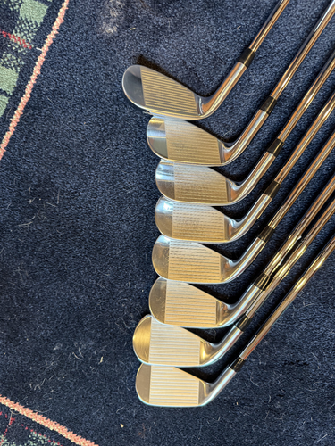 USED Titleist T350 4-GW Nippon Steel Stiff Iron Set - Picture 3 of 6