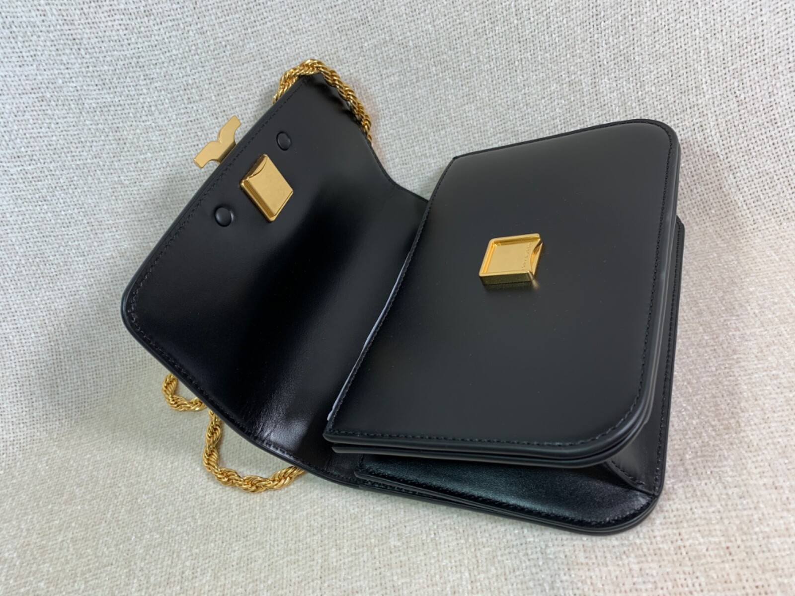 NWT Tory Burch Black Eleanor Small Convertible Shoulder Bag $668