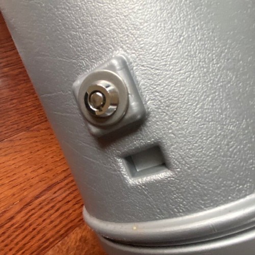 Trav-A-Lite Grey Golf / Fishing Travel Hard Case Tube Good Condition 48" *NO KEY - Picture 9 of 14