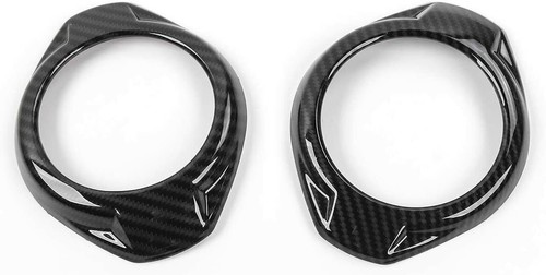 Speaker Trim Cover A Pillar Bezel Decor for Jeep Wrangler JK 2015-18 Accessories - Picture 6 of 7