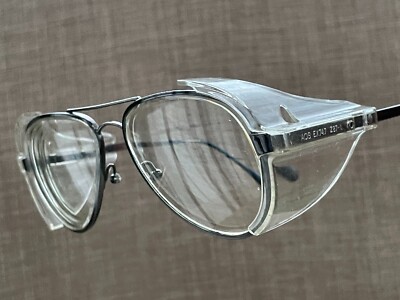 小物 AMERICAN OPTICAL FLEX FIT 48 AO SAFETY Vintage AO American Optical Yellow Poly Carb Flex-Fit 48000