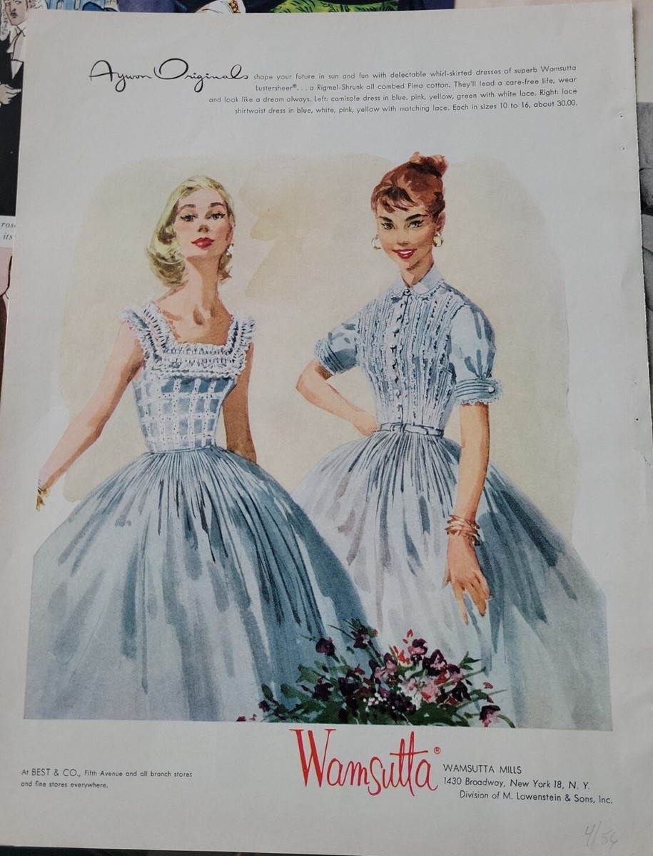 white christmas dresses Vintage Pastel Cottagecore Floral Cotton Dress S / Without Apron I Retro Fairy