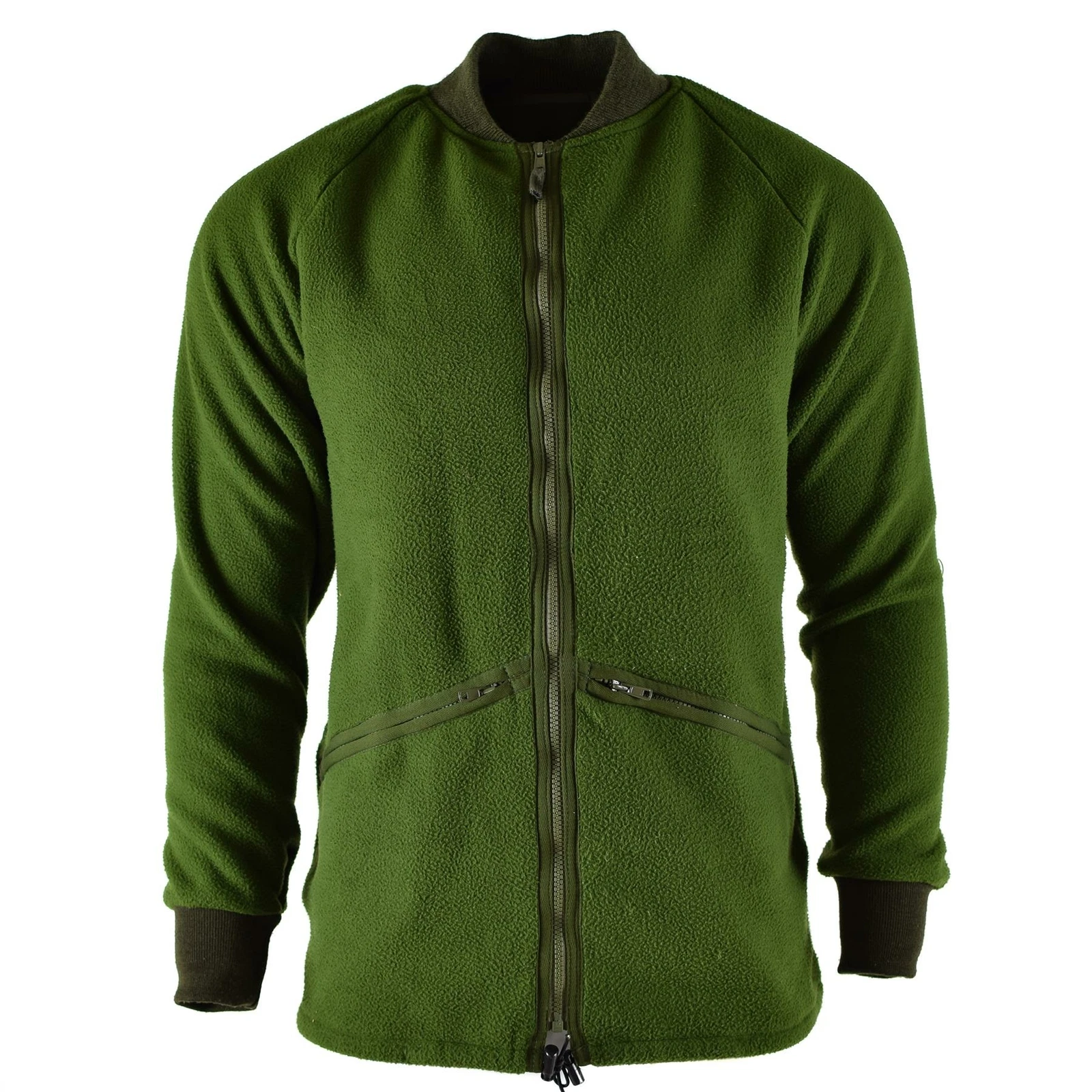 Genuine British army Thermal Jacket Fleece Green Liner Jumper men zip-up jackets