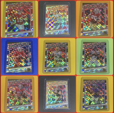 2020 Panini Donruss Football - DOMINATORS INSERT HOLO FOIL - Pick A Card  