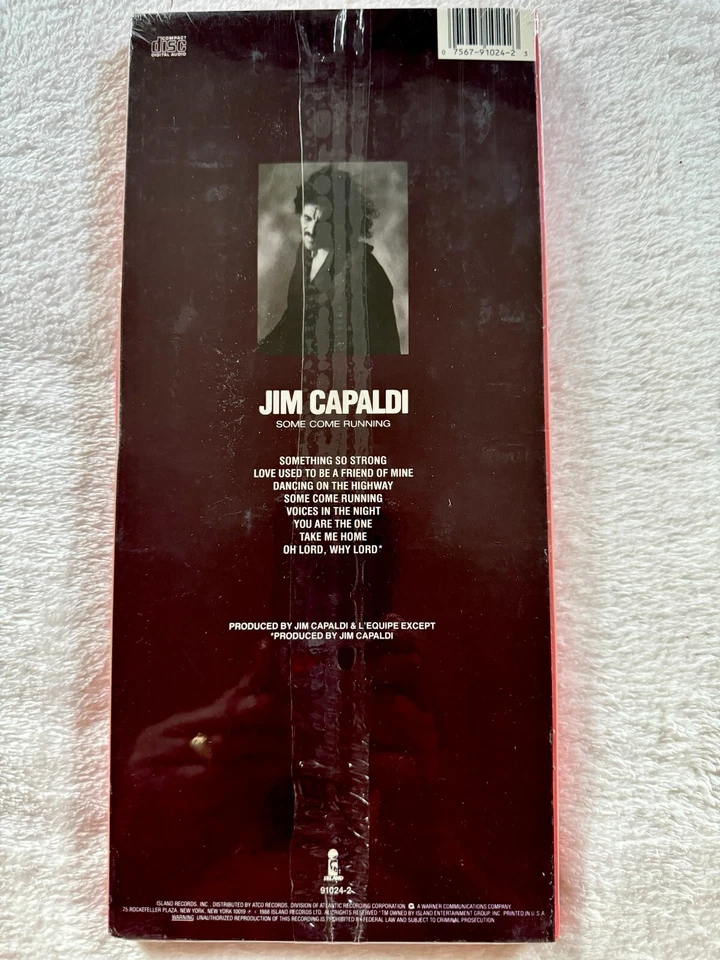 JIM CAPALDI SEALED LONGBOX CD SOME COME RUNNING PROMO HYPE STICKER FIRST BOX SET - Image 3 of 4