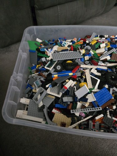 LEGO 30 lbs Pounds Random Parts Pieces Building Plates Blocks  Bulk Lot - Picture 2 of 3