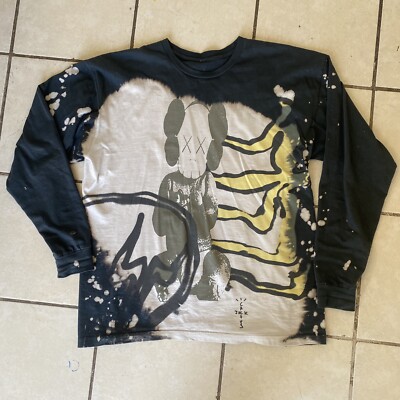 Cactus Jack + Kaws   For Fragment L/S Size XL  Travis Scott In Hand Now