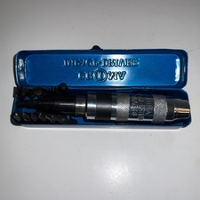 Vintage Prima Impact Type Driver w/ Case & 13 Bits