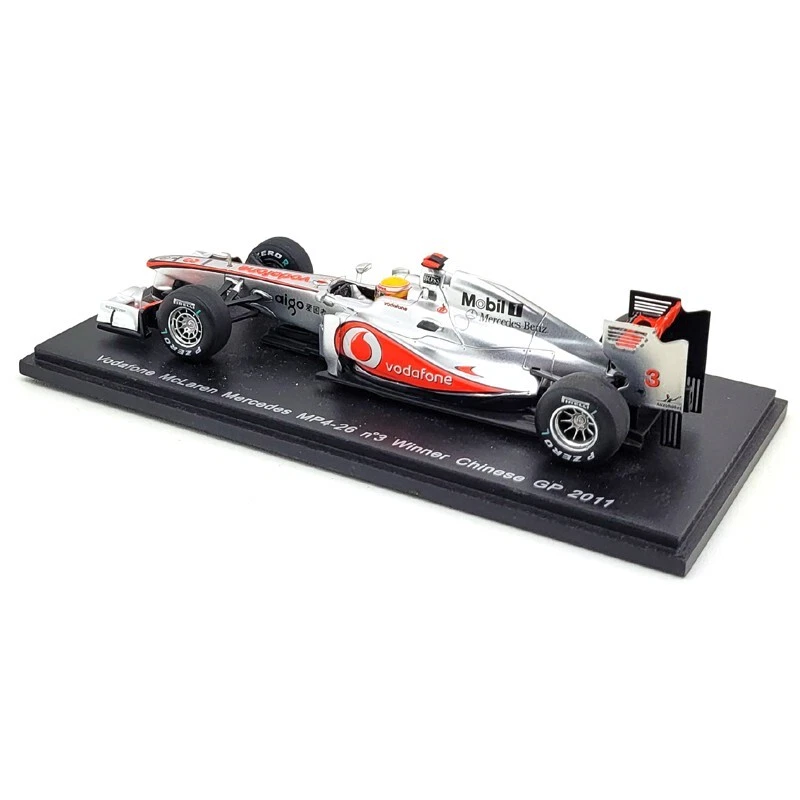 2011 Lewis Hamilton McLaren Mercedes MP4/26 Winner GP China - 1/43 Spark Models - Immagine 2 di 3
