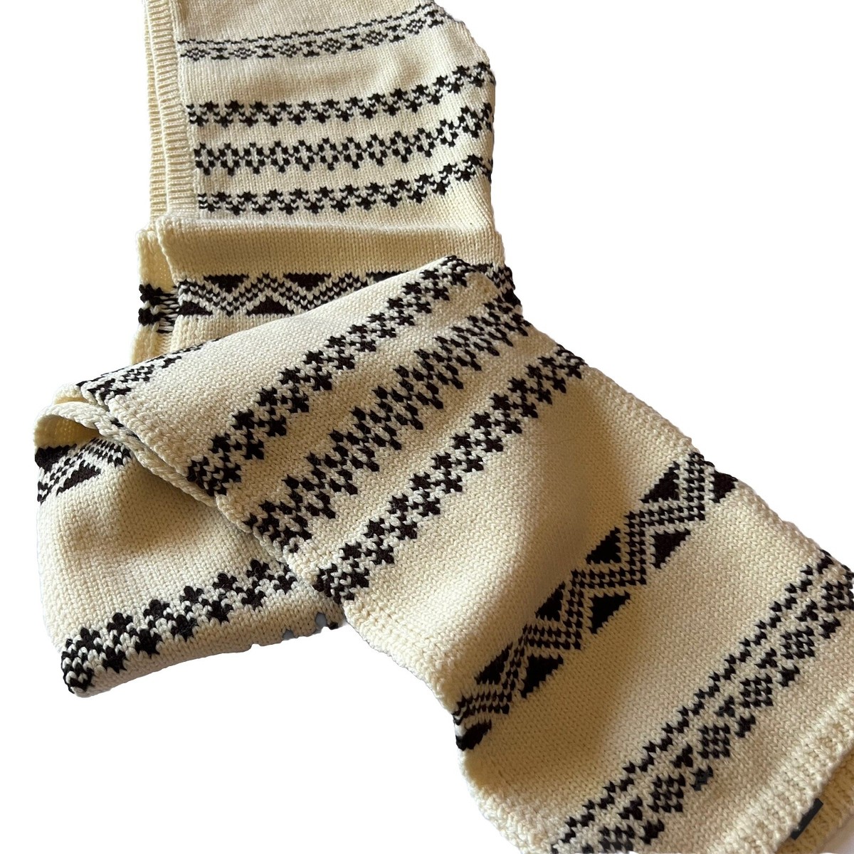 RAG AND BONE BROOKE HOODED SCARF WOOL IVORY BLACK OS NWT | eBay