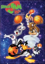  SPACE JAM POSTER BUGS BUNNY TWEETY DAFFY PHOTO MAGNET 2.5” X 3.5” NEW