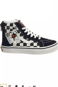 vans high top mickey mouse