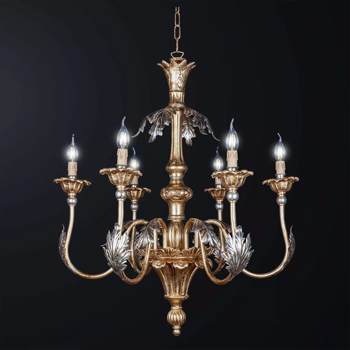 Wood and gold light fixture outlet