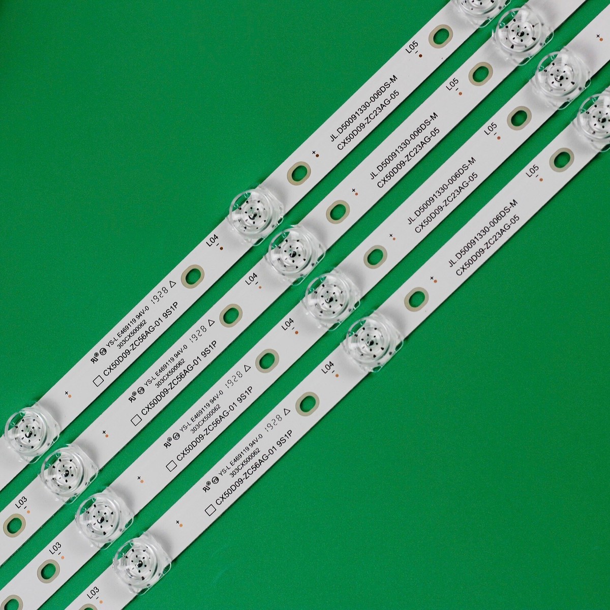 4pcs LED Backlight Strips For PTV50N10N5E CX50D09-ZC23AG-05