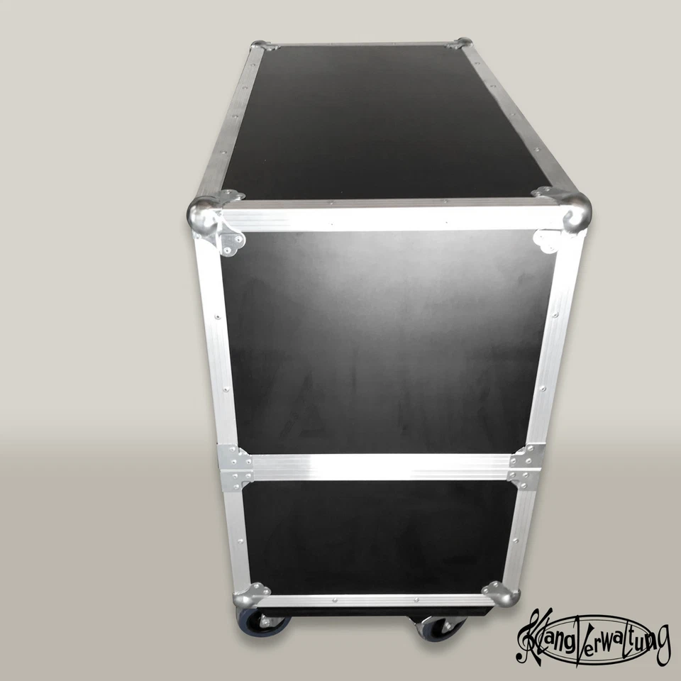 Flightcase für 2x EV ZLX 15P oder ähnlich Lautsprecher Rollencase Transportcase - Bild 3 von 4