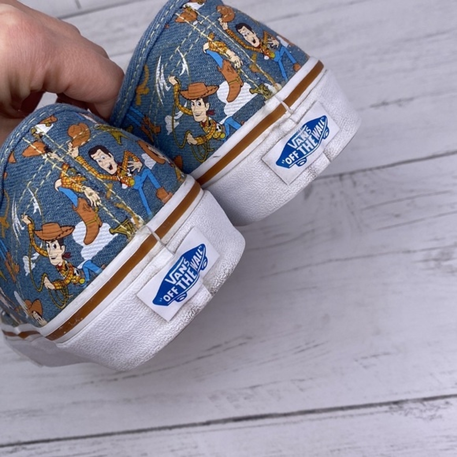 Vans x Toy Story Woody Disney Pixar Shoes Sneakers in… Gem