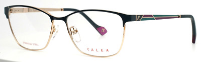 YALEA Guler VYA004 col.0376 Gold Olive Womens Eyeglasses 54-15-140 B:38 B