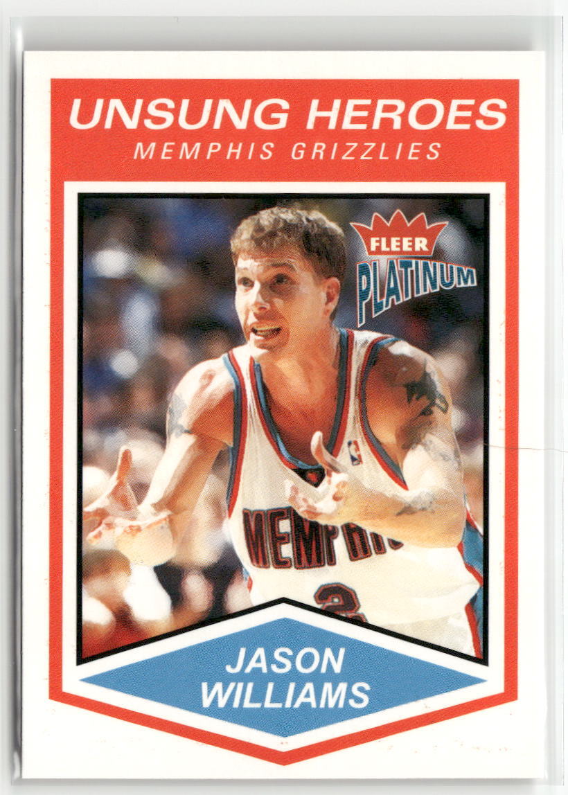 2003-04 Fleer Platinum #154 Jason Williams ☘️FIND!👀618