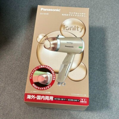 Panasonic Ionity Hair Dryer Gold EH-NE4B-N Overseas AC100-120V/200