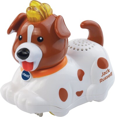 VTech Tip Tap Tiere HUND Jack Russell rollende Tiere Lernen Musik Rollenspiel 