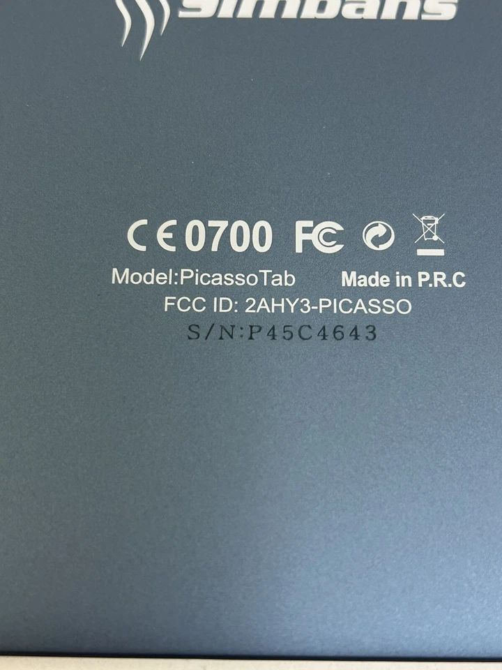 Bundle Simbans Picasso Tablet 10 Inch 2gb RAM For Parts - Image 4 of 4