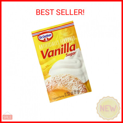 Dr. Oetker Vanilla Sugar, .32 oz., 12 Count