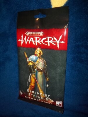 Warhammer Age Of Sigmar Warcry Stormcast Eternals Sacrosant Chamber Cards NEW