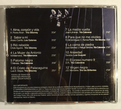 輸入CD Various Artists Mejor De Los Trios   /00110 LO MEJOR DE LOS TRIOS VOL.2, FEAT. TRIO SIBONEY, 2002 MEXICAN CD