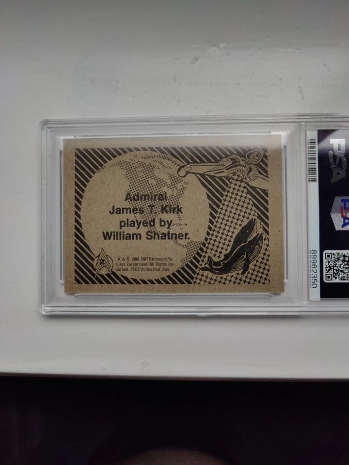 Star Trek IV 1987 - William Shatner, The Voyage Home #2 - PSA 8 casi como nuevo - como nuevo Foto 2 de 4