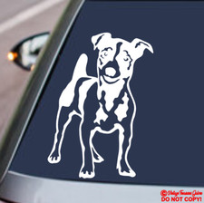 JACK RUSSELL TERRIER Vinyl Decal Sticker Car Window Wall Bumper Dog Puppy Love