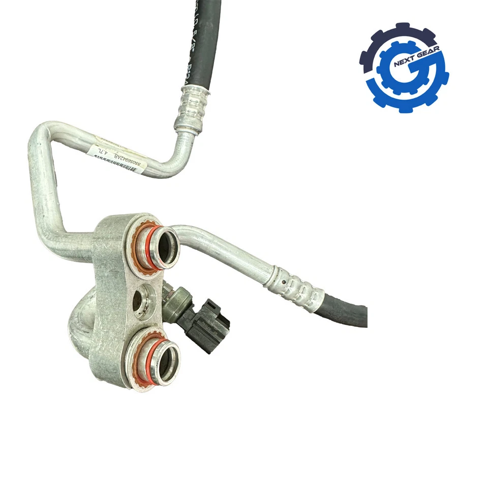 NUEVO COLECTOR DE MANGUERA DE COMPRESOR DE AIRE ACONDICIONADO OEM PARA DODGE RAM 1500 2002-2010 55056942AB Foto 2 de 2