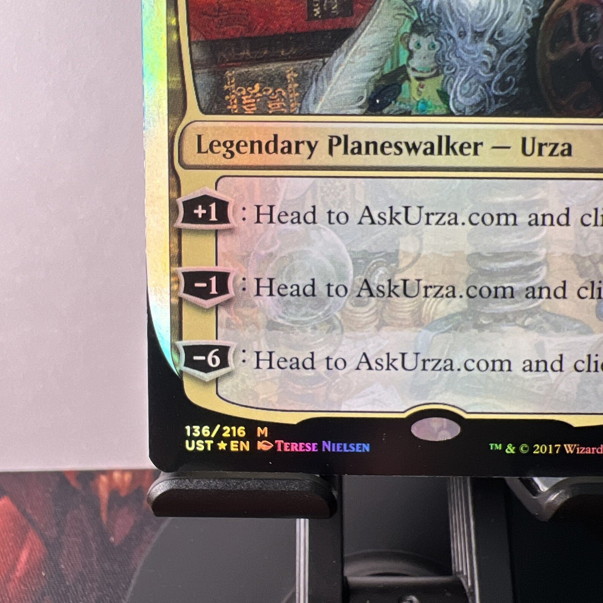 MTG Urza, Academy Headmaster Unstable 136 Foil Mythic | eBay