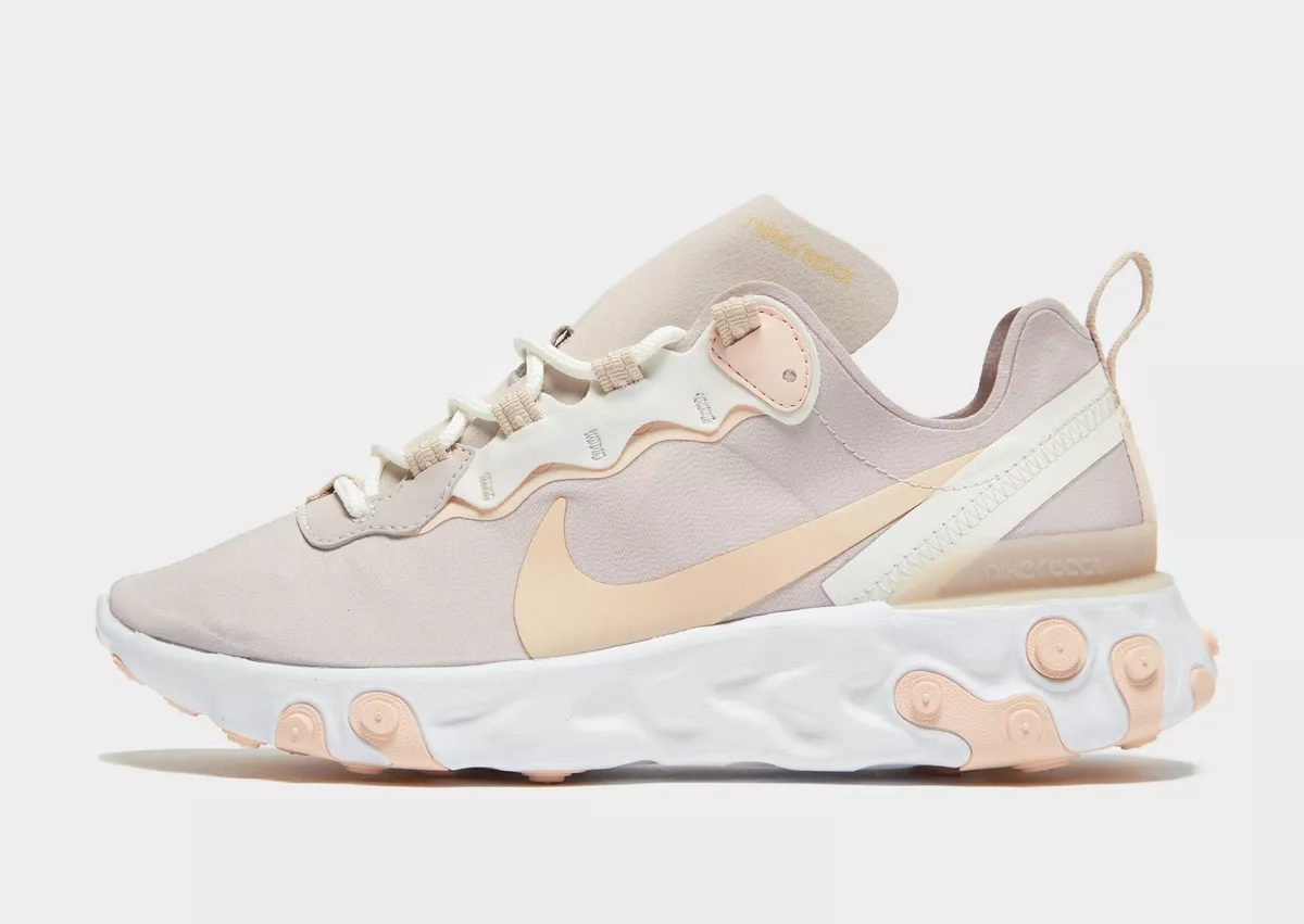 Nike React Element 55 Women Women UK 5 EUR 38.5 Platinum