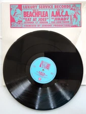 Beachflea A.M.C.A Feat Eddie Parker  Eat At Joes Jihad 12" Vinyl record house