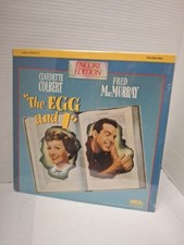 The Egg And I 12" Laserdisc Brand New, Sealed