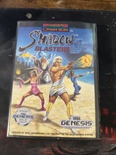 Shadow Blasters (Sega Genesis, 1990) Complete Mint with Manual