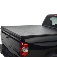 Soft Roll-Up Tonneau Covers 5ft Soft Roll-up Vinyl Tonneau Cover w/ Bed Lock Fits Factory Track System 12112