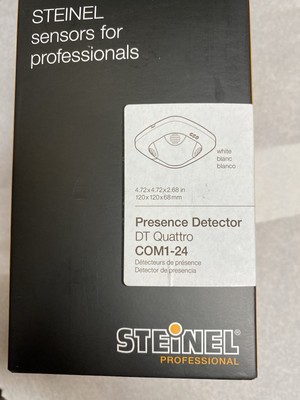 Steinel DT QUATRO COM1-24 Presence Detector 18-24VAC. Three available  