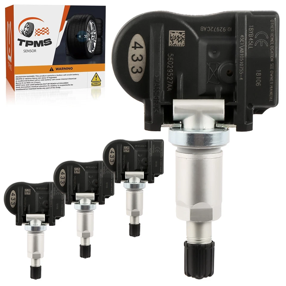 TPMS For Dodge Grand Caravan 2008-2010 4Pcs 56053031AD 56029527AA 68078768AB - Image 3 of 4