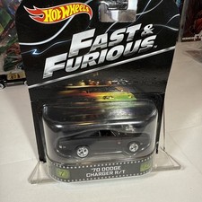 2014 Hot Wheels Fast&Furious '70 Dodge Charger R/T 1/8 NIP! VHTF! Ships in Box