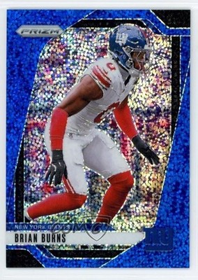 2024 Panini Prizm Blue Sparkle Prizm /96 Brian Burns #217 1se8