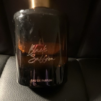 Black Saffron Spray Eau de Parfum Unisex Fragrance Perfume Bottle