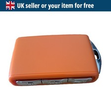  For Volvo S90 S60 S40 XC60 Xc90 Smart Remote Key Fob  Case 4 Buttons Orange.