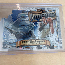 Topps 2026 Topps Chrome Captains SC-4 Victor Wembanyama Spurs Case Hit