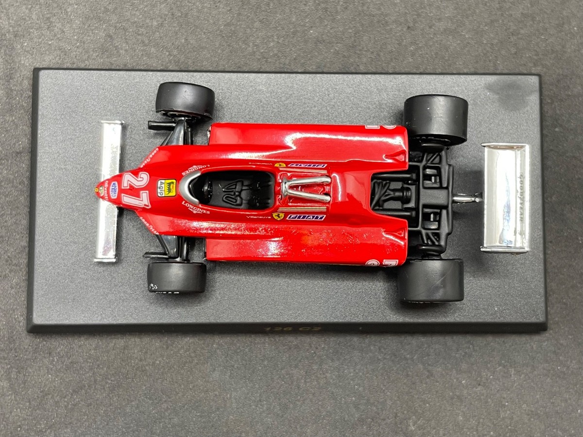 Kyosho 1/64 Ferrari F1 collection1 126 C2 #27 G.VILLENEUVE Diecast