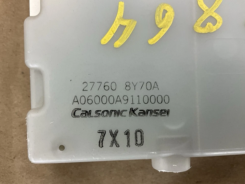 Módulo de control amplificador de calefacción Infiniti FX35 2008 277608Y70A fabricante de equipos originales Foto 2 de 4