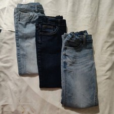 3 Pairs Boys Size 10R Jeans B'Gosh X2 And Cat  Jack 10
