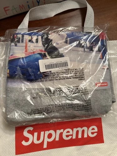 SUPREME TRAINING CRAWL TEE/POPE M GRIS BRUYÈRE TAILLE M FW22 (AUTHENTIQUE) NEUF